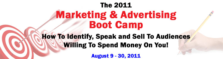 2011 Marketing and Advertising Boot Camp