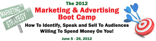2012 Marketing and Advertising Boot Camp