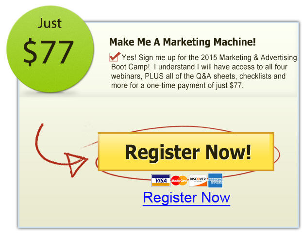 2015 Marketing and Advertising Boot Camp