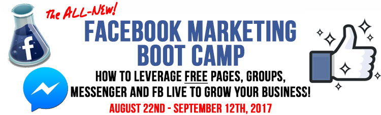 2017 Facebook Marketing Boot Camp